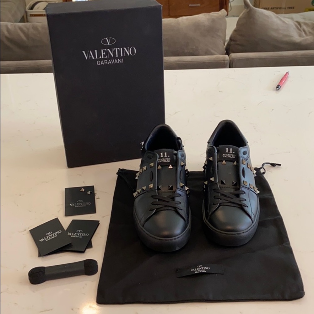 Brand new Valentino studded sneaker